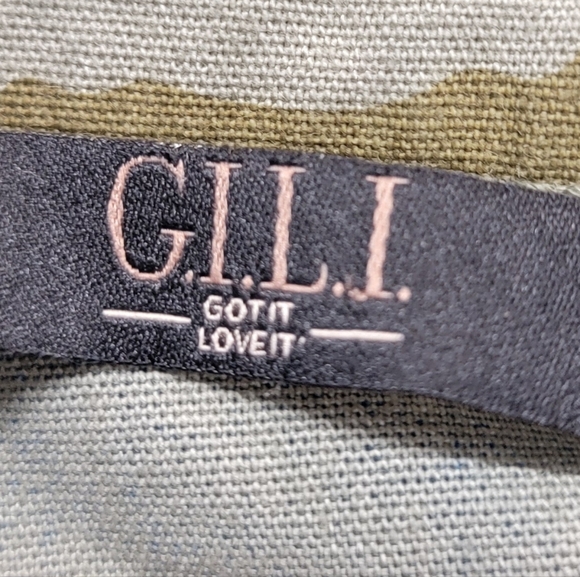 Camo Fringe Vest Wolf Pack Upcycled Military - Picture 11 of 11